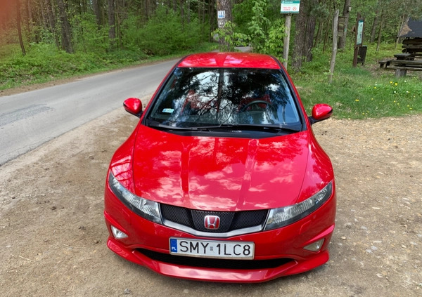 Honda Civic cena 20900 przebieg: 355987, rok produkcji 2008 z Myszków małe 781